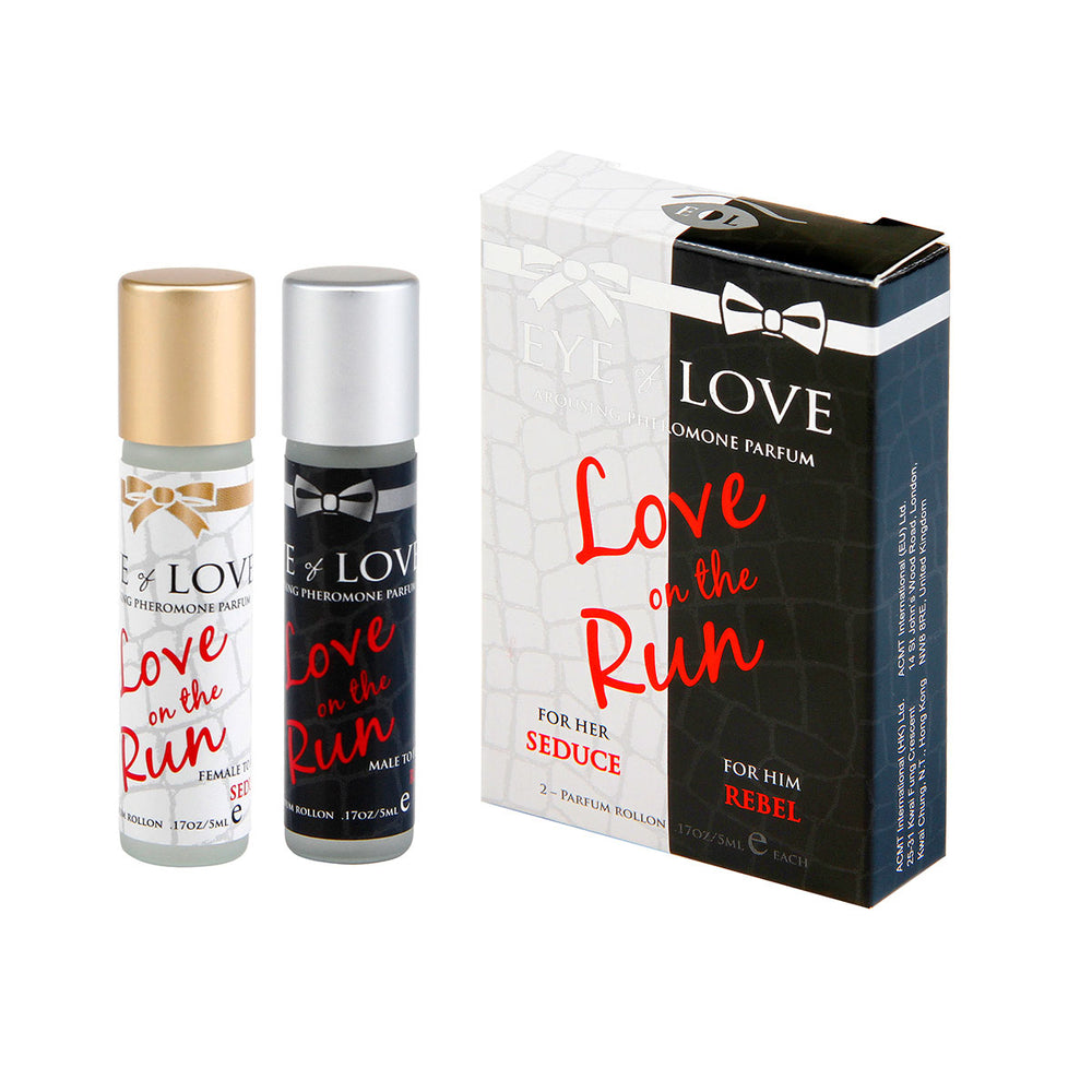 Eye of Love - Love on the Run Pheromone Couples Kit 5ml - Rebel/Seduce